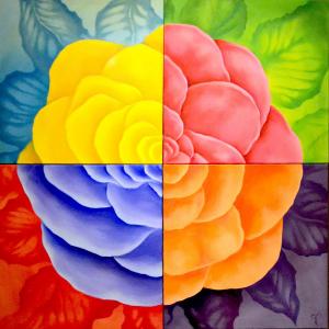 100 Four Part Blossom